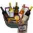 5 Bottle Wine & Cheese Basket